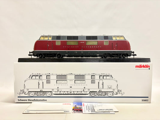 Märklin 55802 Digital + Sound Diesellok V200 018 DB Spur 1