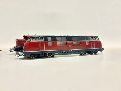 Märklin 3021 3003 3031 3065 4x Lokomotiven Dampflok Diesellok H0