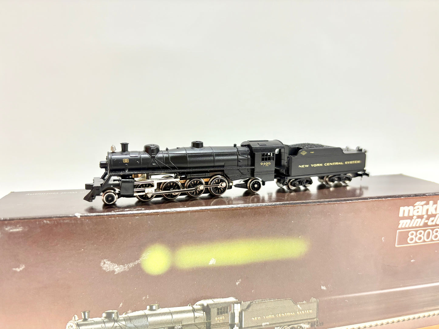 Märklin Mini Club 8808 USA Dampflok Mikado 9405 New York Central Spur Z