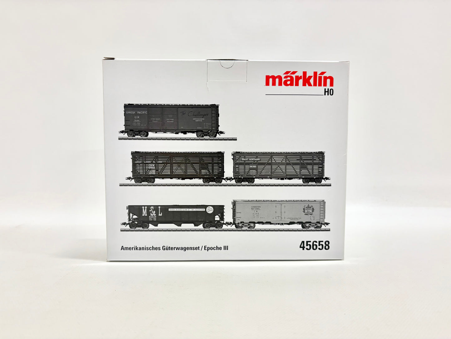 Märklin 45658 Wagen-Set US-Güterwagen AC H0