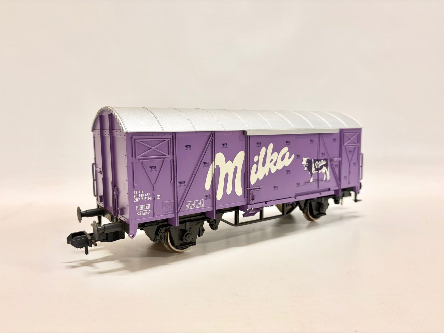Märklin 5828 Gedeckter Güterwagen "Milka" SBB Spur 1