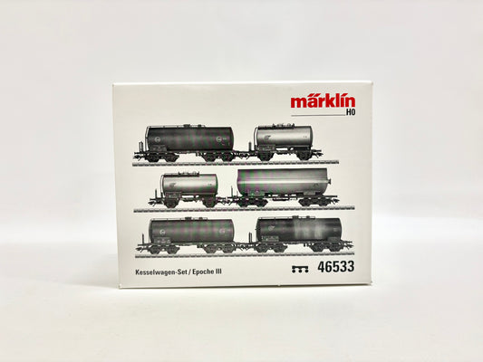 Märklin 46533 Wagen-Set Kesselwagen DB AC H0
