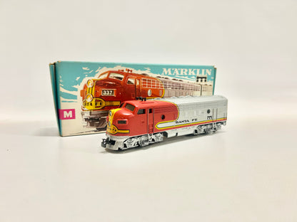 Märklin 3060 F7 USA Santa Fe diesel locomotive H0 