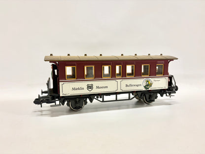 Märklin Museuswagen 1990 Buffetwagen Personenwagen DR Spur 1