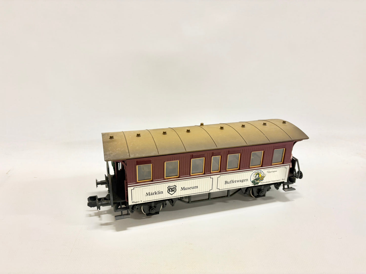 Märklin Museuswagen 1990 Buffetwagen Personenwagen DR Spur 1