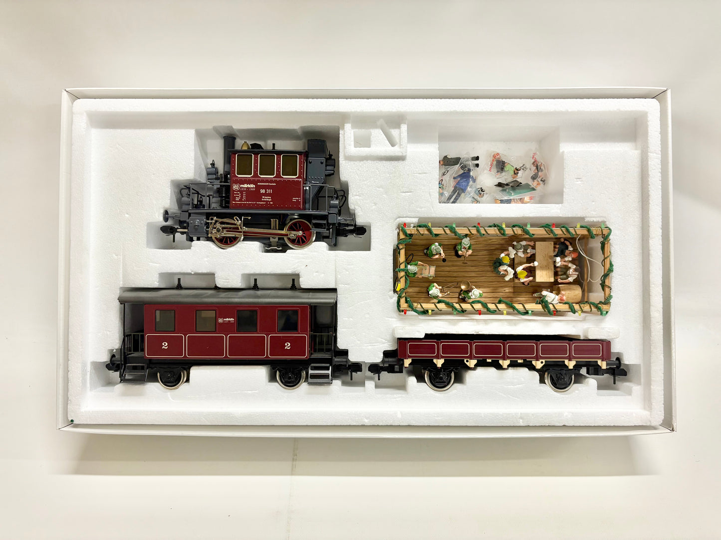 Märklin Maxi 54103 Jubiläumszug 1859-1999 Dampflok Glaskasten Spur 1