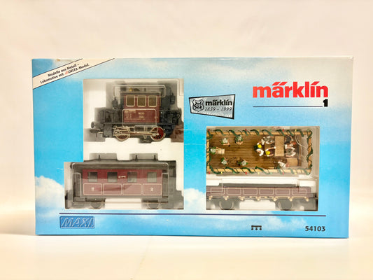 Märklin Maxi 54103 Jubiläumszug 1859-1999 Dampflok Glaskasten Spur 1