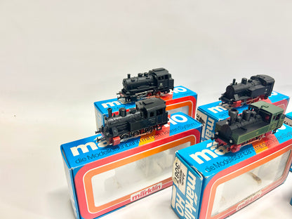 Märklin Lok-Konvolut 3029 3080 3087 3104 3078 3000 Dampflok Diesellok H0
