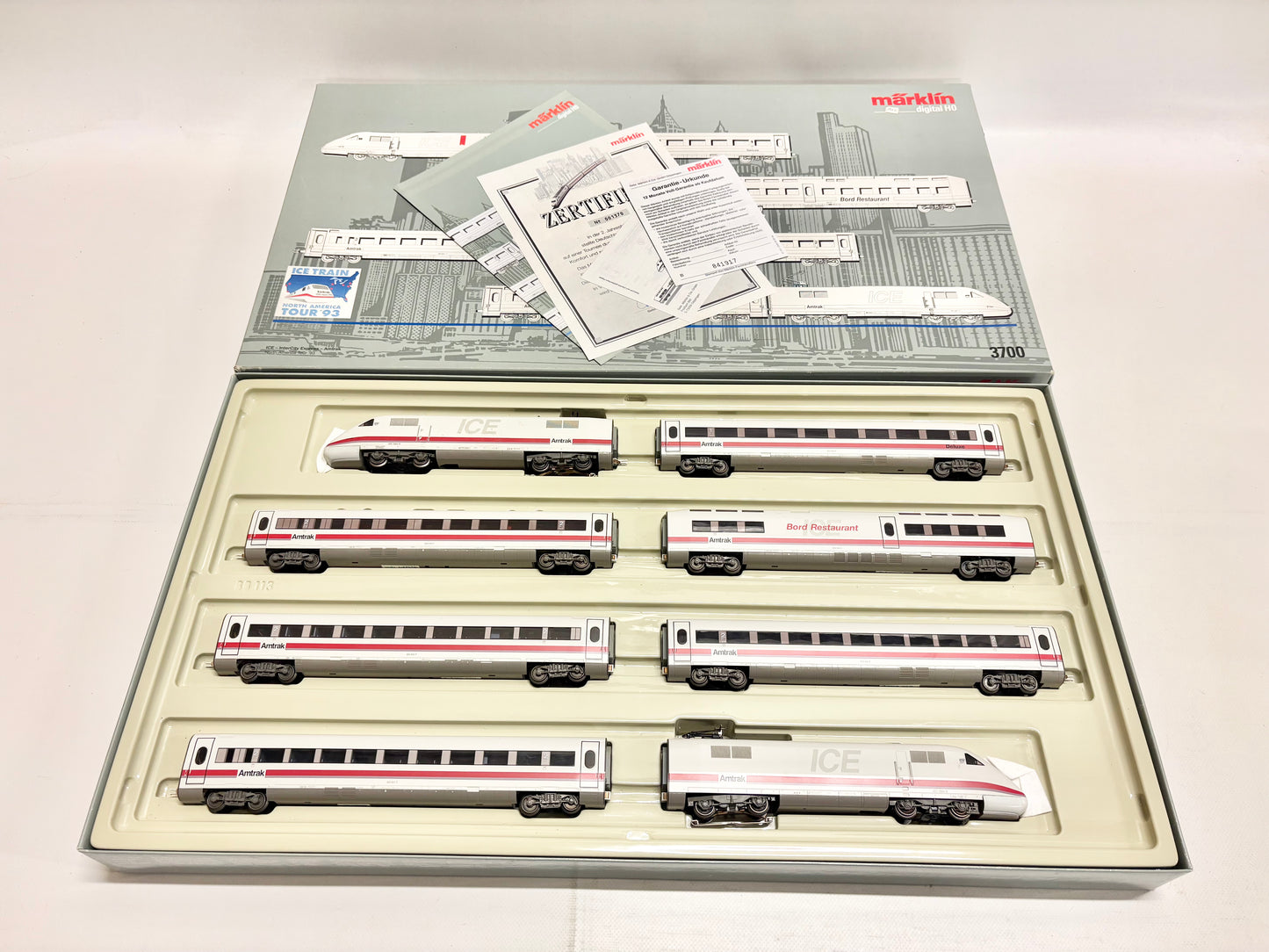 Märklin 3700 Digital ICE Amtrak Schnellzug USA AC H0