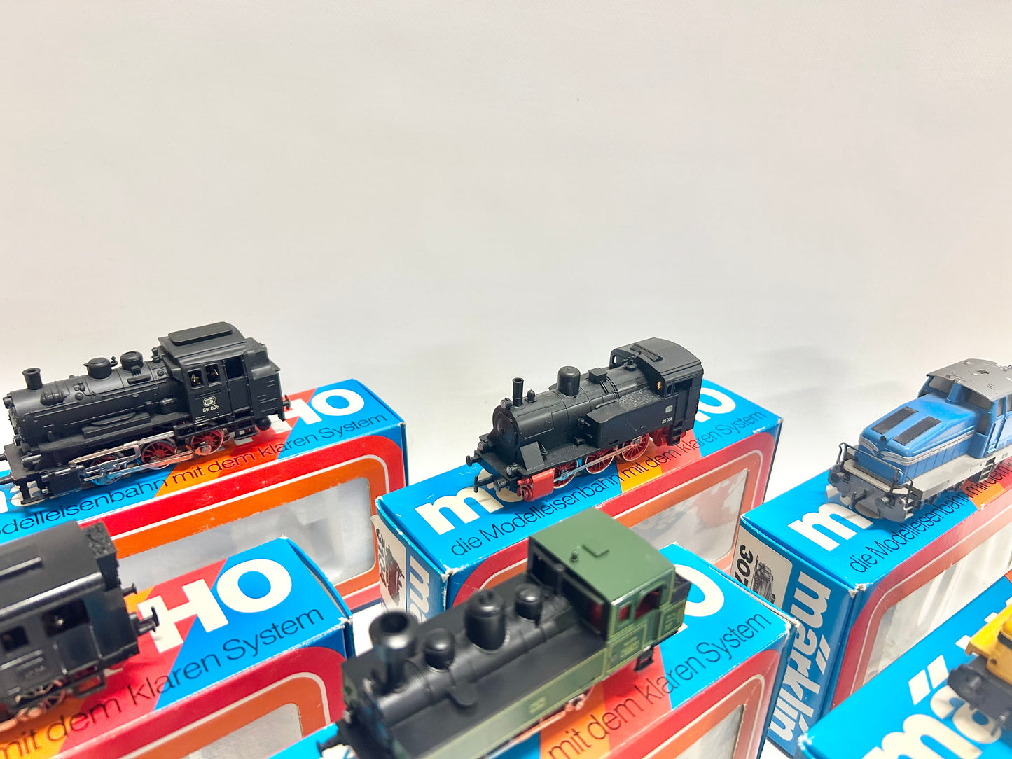 Märklin Lok-Konvolut 3029 3080 3087 3104 3078 3000 Dampflok Diesellok H0