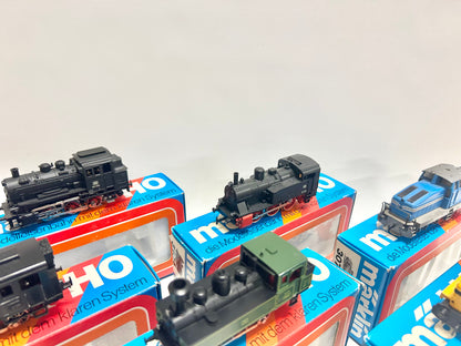 Märklin Lok-Konvolut 3029 3080 3087 3104 3078 3000 Dampflok Diesellok H0