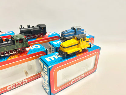 Märklin Lok-Konvolut 3029 3080 3087 3104 3078 3000 Dampflok Diesellok H0