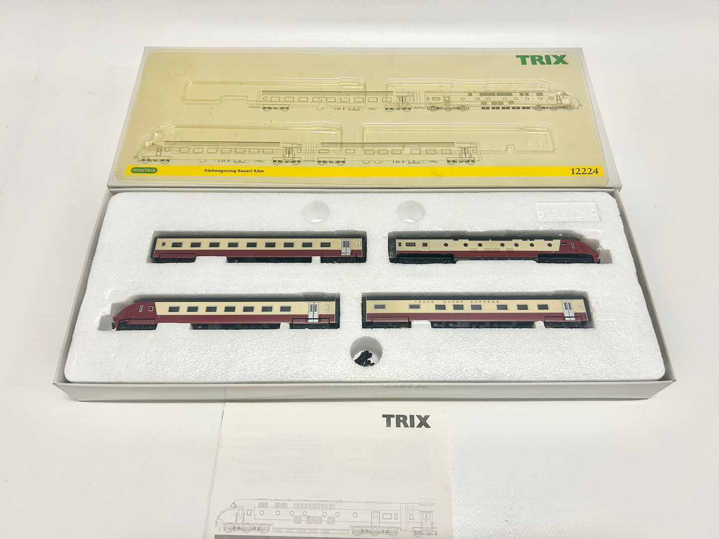 Minitrix 12224 DSS Triebwagen RAm TEE SBB Spur N