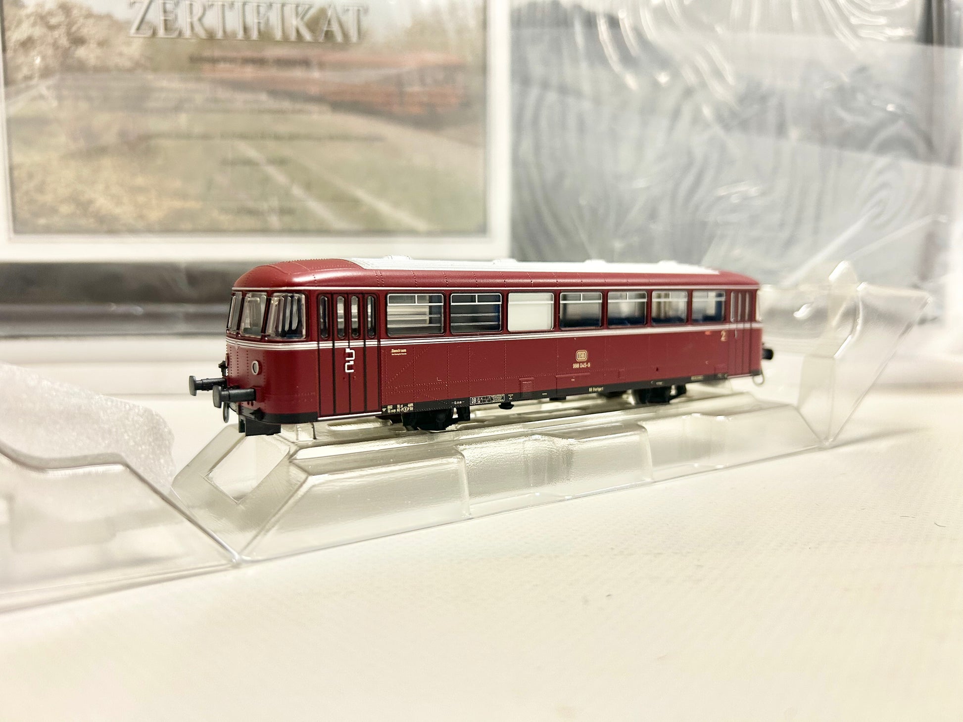 Märklin 39988 Mfx-Digital + Sound Schienenbus Sondermodell Triebwagen ...