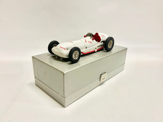Märklin 1097 Silver Arrow Mercedes-Benz Racing Car Alfa White Clockwork Drive