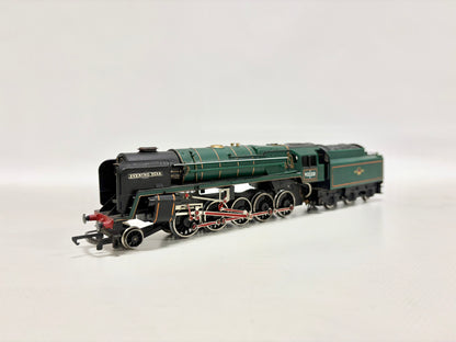 Hornby Dampflokomotive 92220 Evening Star British Railway DC H0