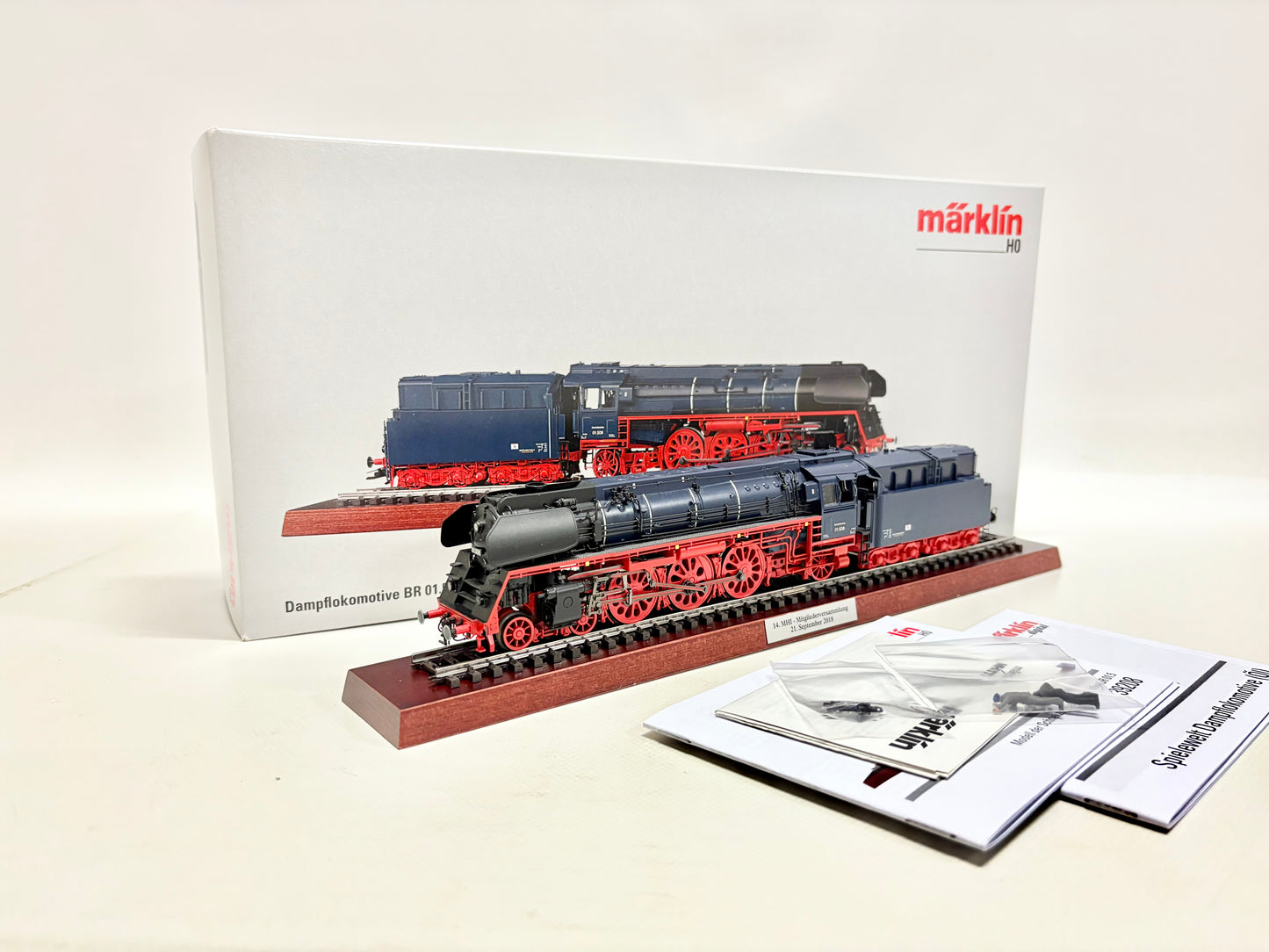 Märklin 39208 Mfx-Digital + Sound Dampflok Br 01 508 DR AC H0