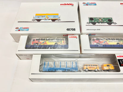 Märklin Jahreswagen 1.FC Konvolut 48709 48707 48708 48610 AC H0