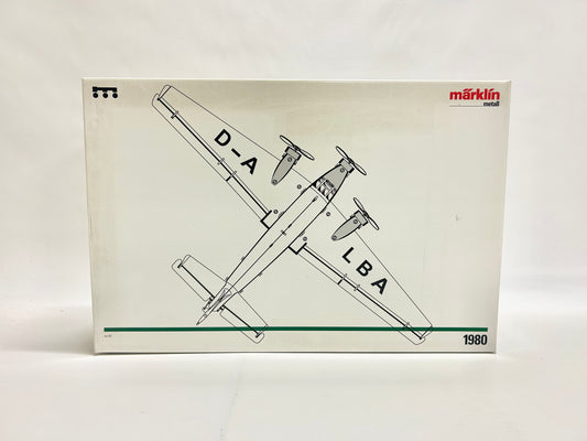 Märklin 1980 Junkers Ju 52 Blechspielzeug Flugzeug mit Uhrwerk