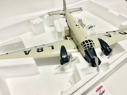 Märklin 1980 Junkers Ju 52 Blechspielzeug Flugzeug mit Uhrwerk