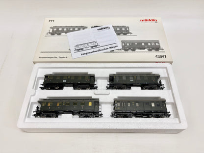 Märklin 43047 Wagen-Set Personenwagen Langenschwalbacher DRG AC H0