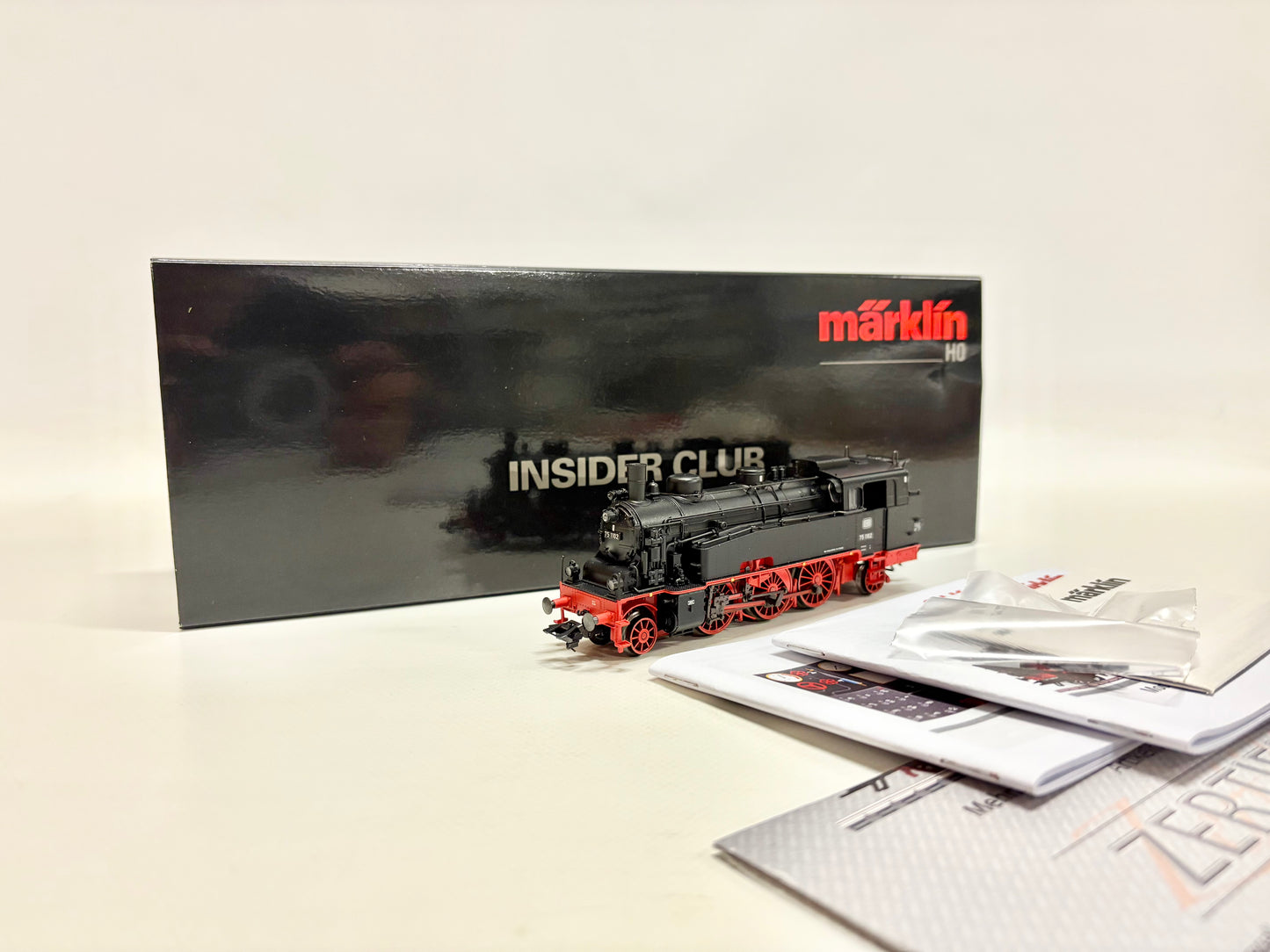 Märklin 39753 Mfx+ Digital + Sound Dampflok Br 75 1102 DB AC H0