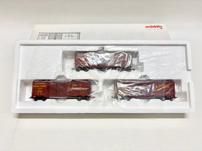 Märklin 45647 Wagen-Set Double-Door Box Cars Güterwagen USA UP AC H0