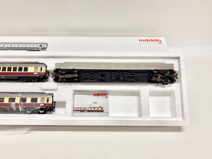 Märklin 43853 Wagen-Set Schnellzugwagen "Helvetia" Personenwagen mit Innenbeleuchtung DB AC H0