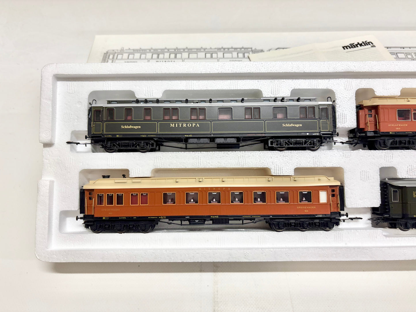 Märklin 42757 Wagen-Set "Die goldenen Zwanziger" Personenwagen DRG AC H0