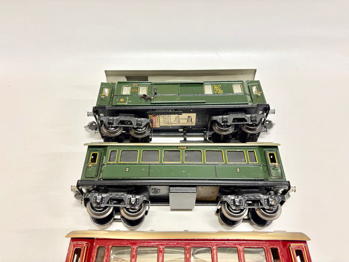 Märklin 17540 17510 17530 Personenzug Spur 0