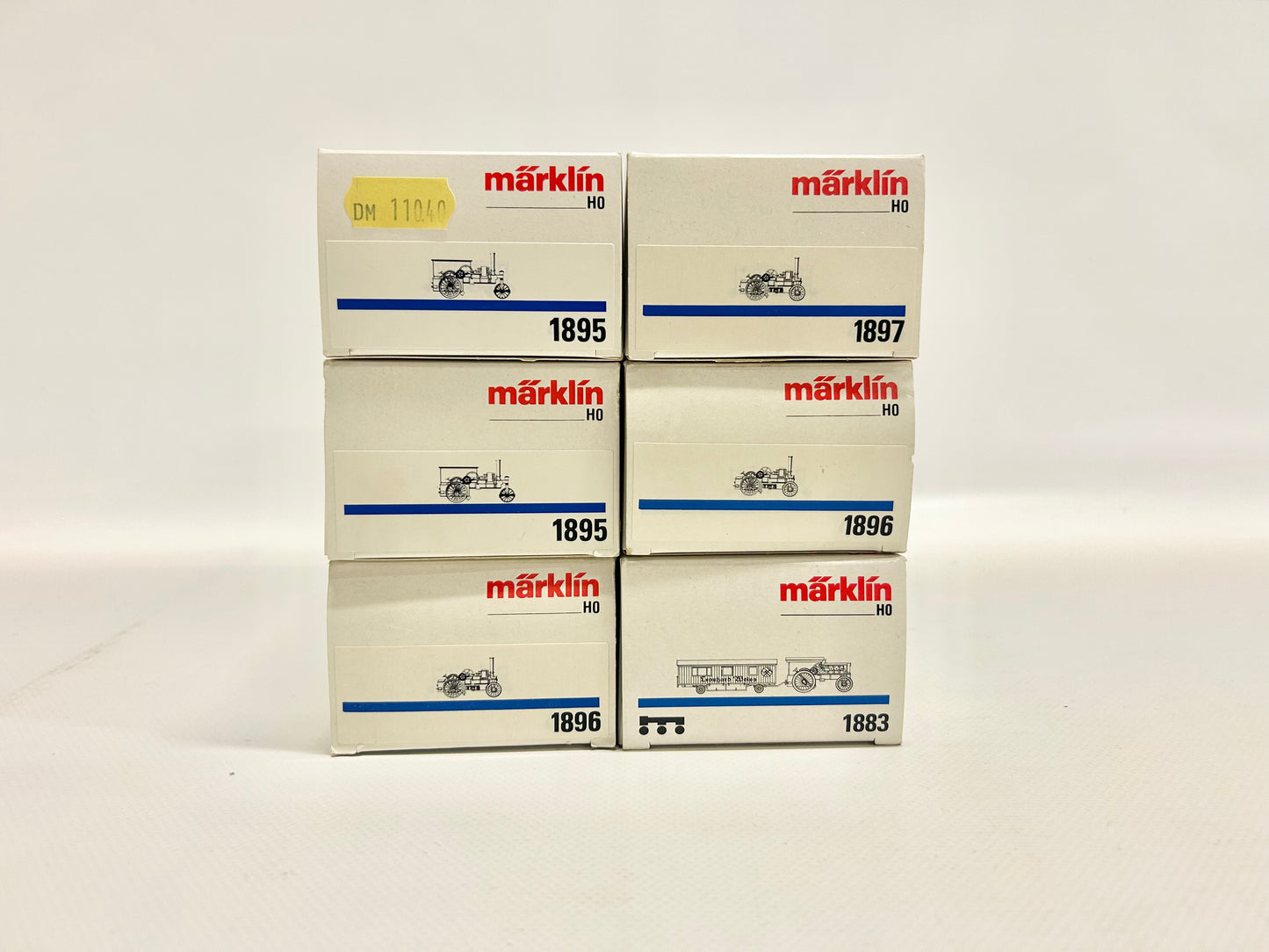 Märklin H0 1895 1896 1897 1896 1883 Lokomobile Dampfmaschinen Konvolut H0