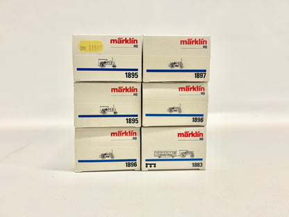 Märklin H0 1895 1896 1897 1896 1883 Lokomobile Dampfmaschinen Konvolut H0