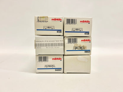 Märklin 4728 94007 48021 Containerwagen SBB H0