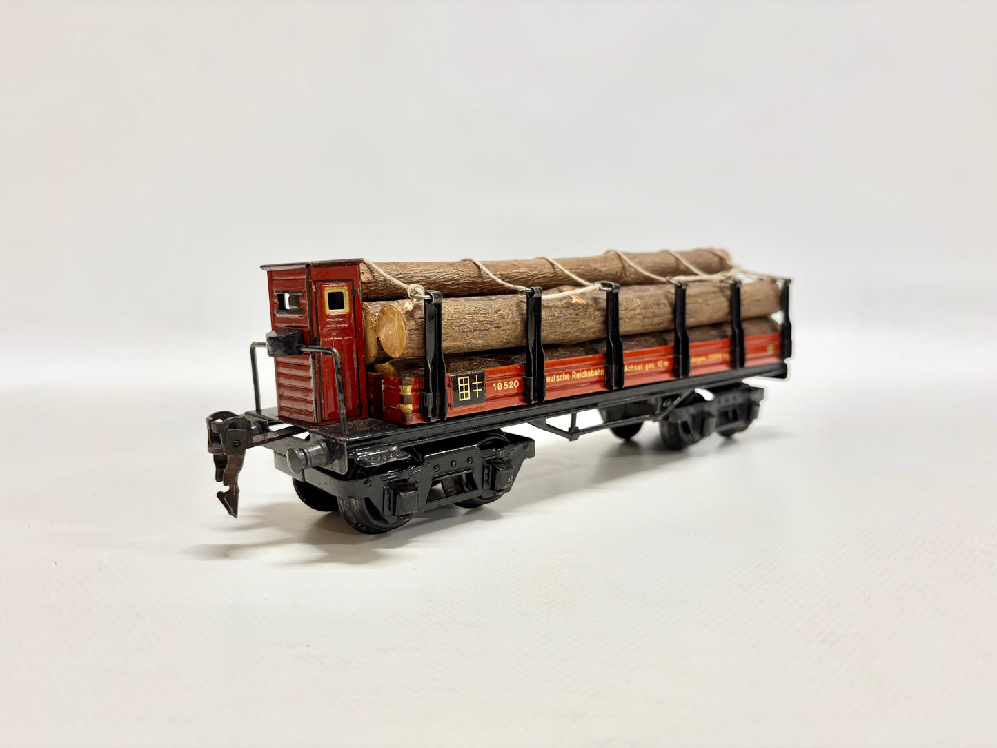 Märklin 18520 Rungenwagen mit Langholz Spur 0