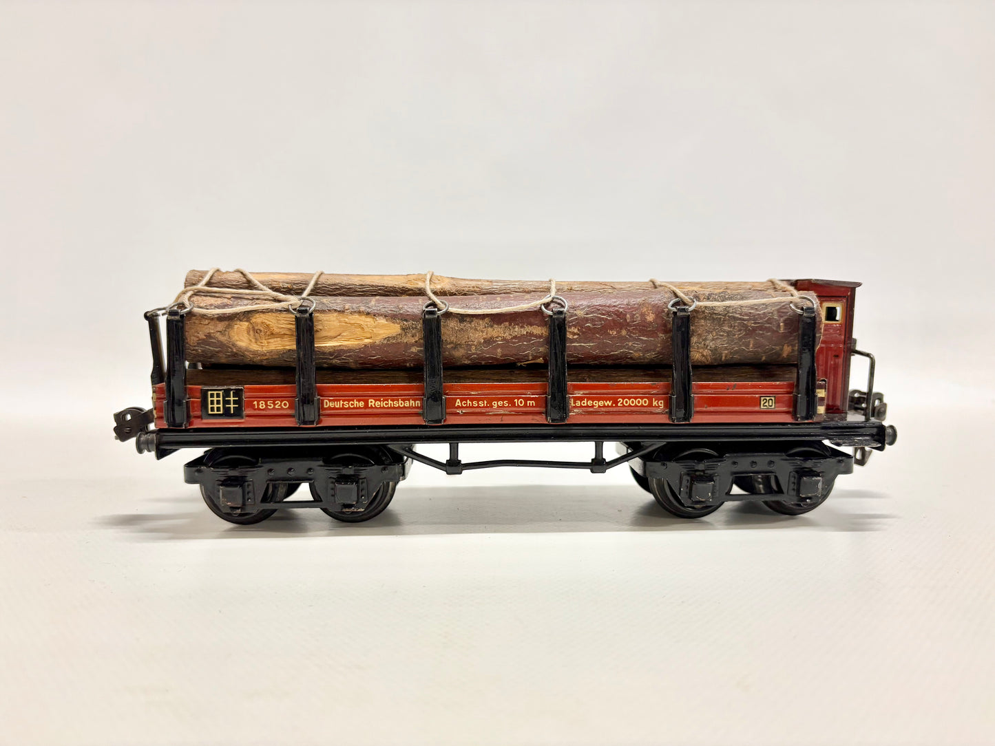 Märklin 18520 Rungenwagen mit Langholz Spur 0