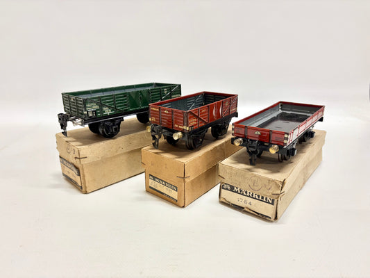 Märklin 1761 1661 1764 Güterwagen Konvolut mit OVP Spur 0