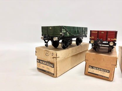 Märklin 1761 1661 1764 Güterwagen Konvolut mit OVP Spur 0