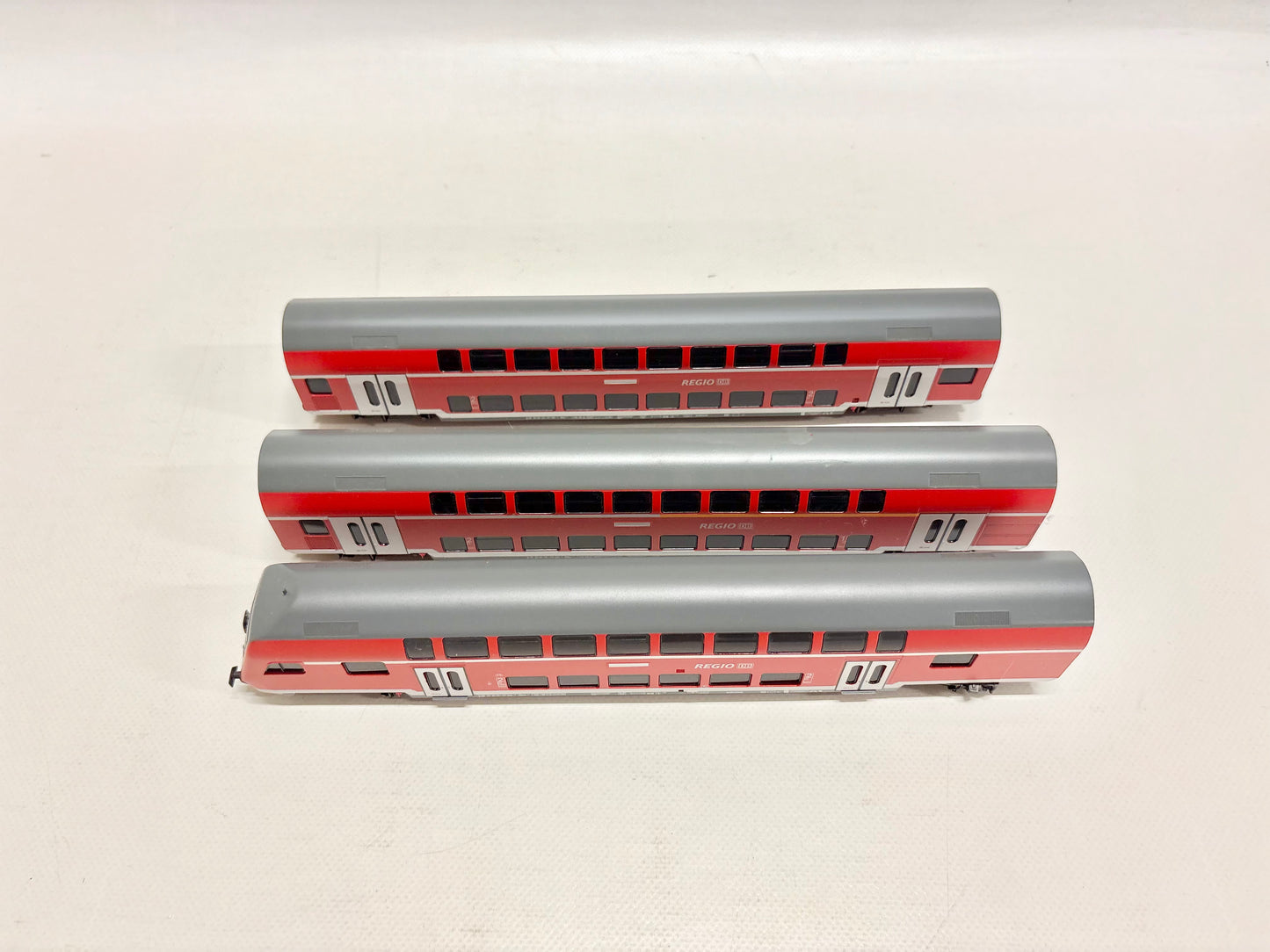 Märklin 3x Regio Doppelstockwagen DB AC H0