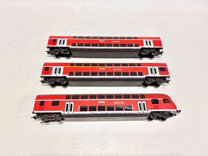 Märklin 3x Regio Doppelstockwagen DB AC H0