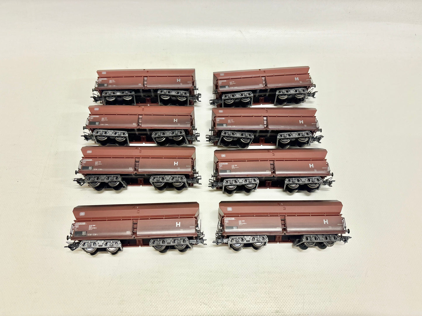 Märklin 8x Großgüterwagen DB AC H0
