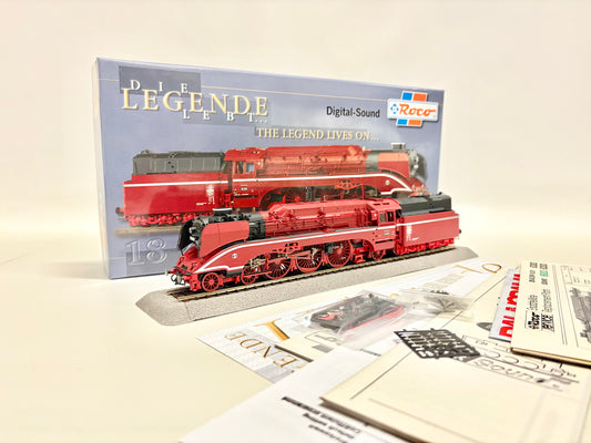 Roco 69203 Digital + Sound AC Dampflok Br 18 201 DR AC H0