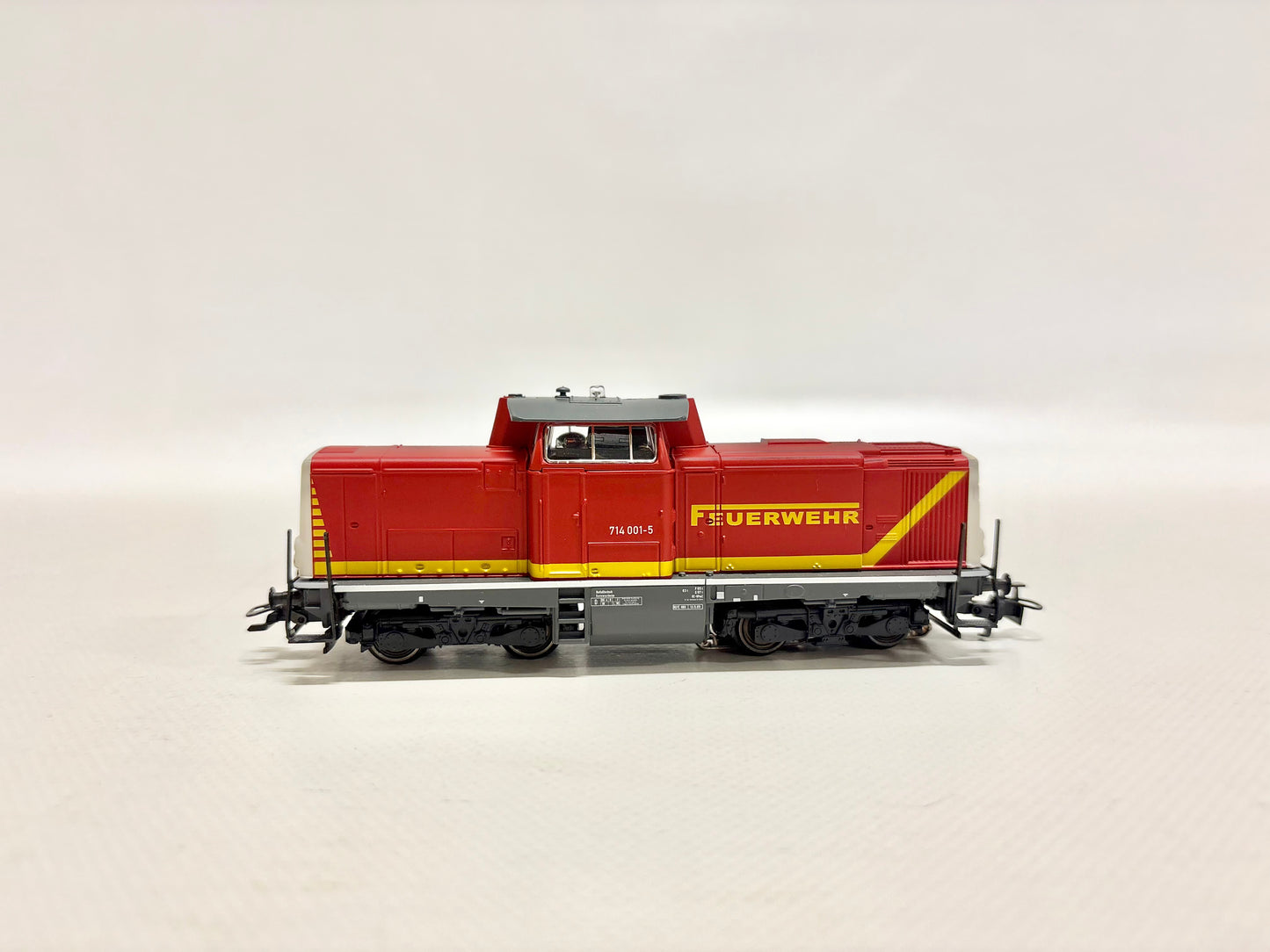 Märklin Digital Diesellok Br 741 001-5 Feuerwehr DB AC H0