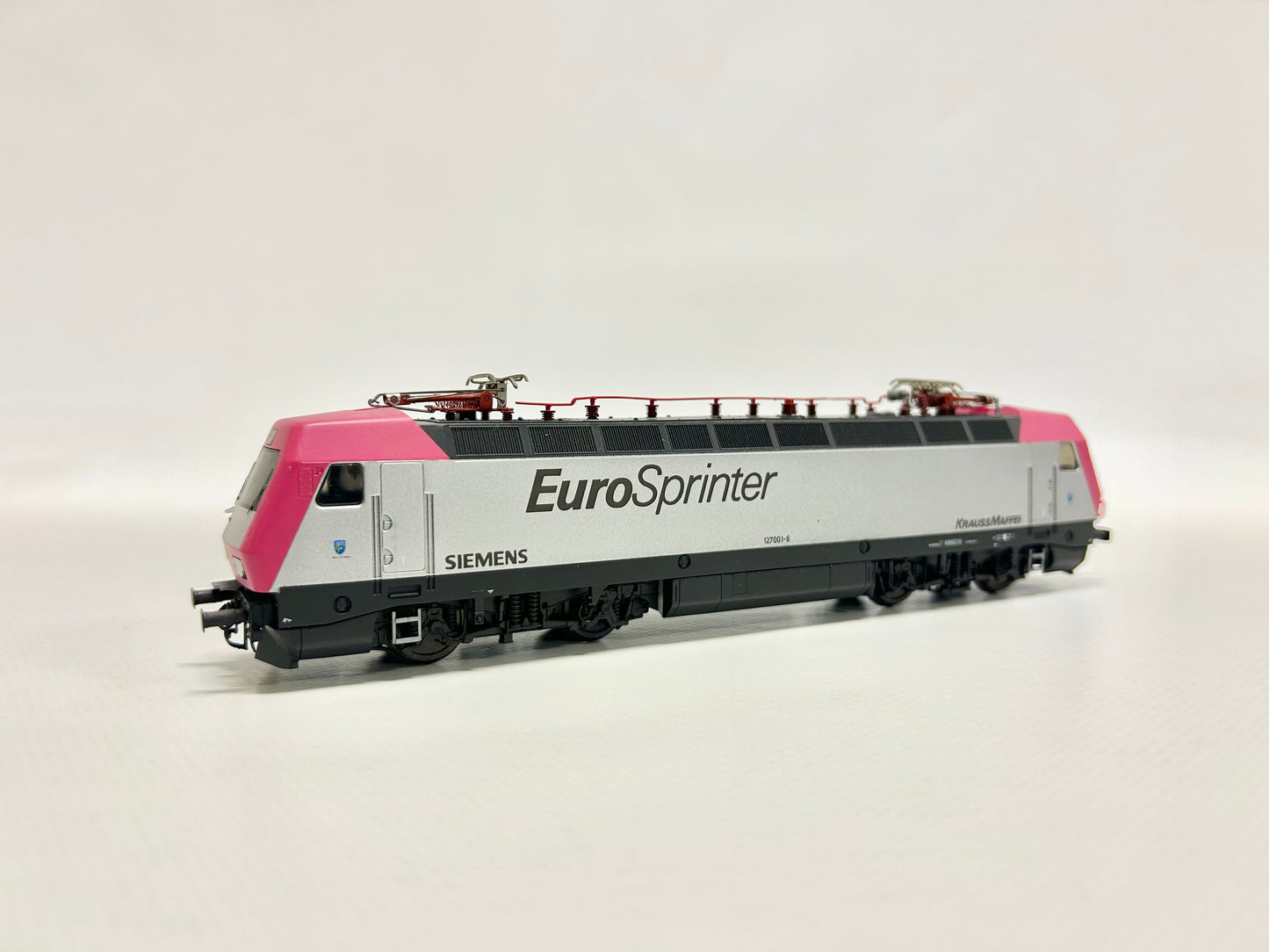 Lima 208412LP E-Lok Br 127 001-6 Euro Sprinter Krauss Maffei DC H0