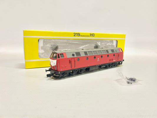 Brawa 0403 (mit Motor!) DSS Diesellok Br 219 087-4 DR DC H0