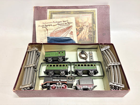 Märklin R 12890/3 Zugpackung Dampflok mit Personenzug Spur 0