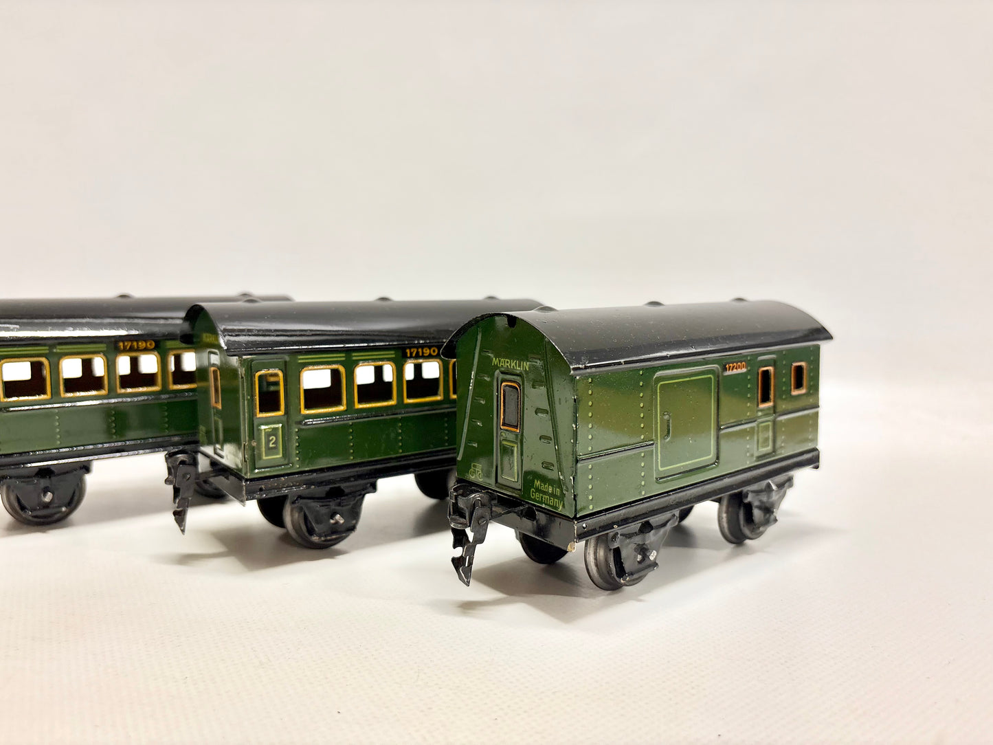Märklin R 12890/3 Zugpackung Dampflok mit Personenzug Spur 0