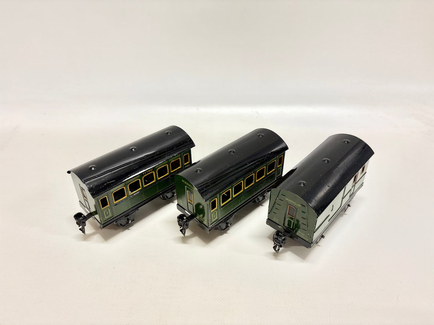 Märklin R 12890/3 Zugpackung Dampflok mit Personenzug Spur 0