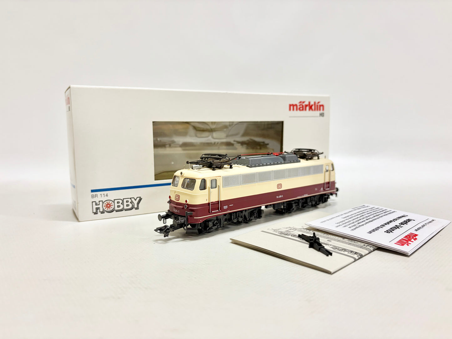 Märklin 3033 E-Lok Br 114 495-5 DB AC H0