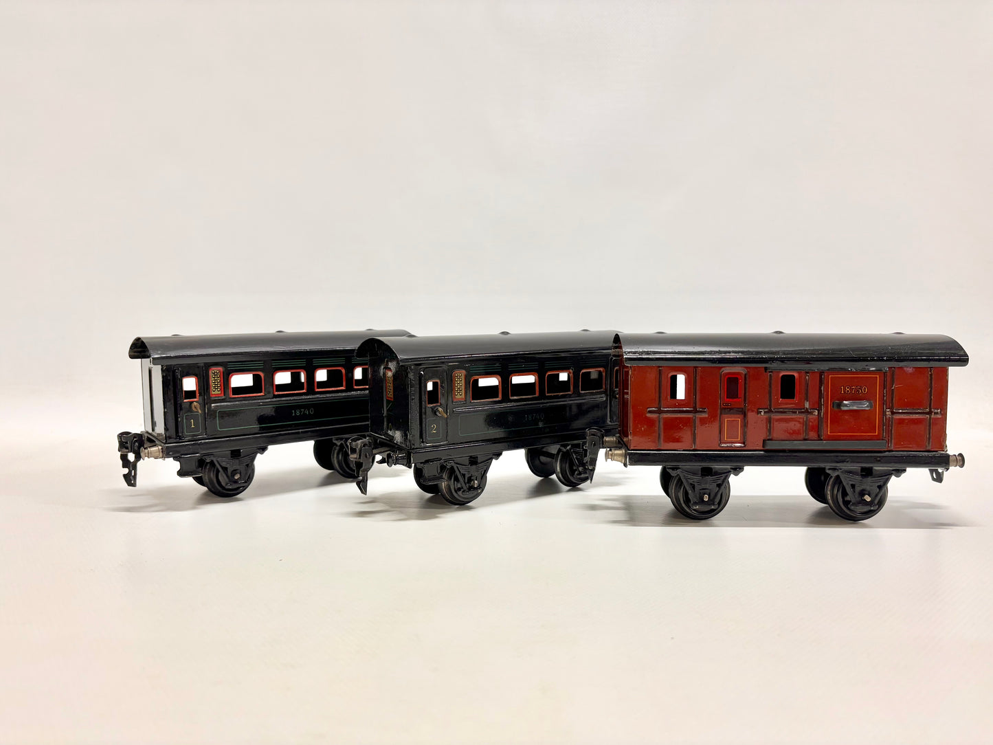 Märklin R 13940/74/3 Zugpackung Dampflok mit Personenzug Spur 0