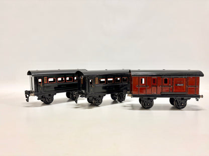 Märklin R 13940/74/3 Zugpackung Dampflok mit Personenzug Spur 0